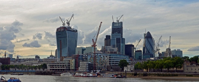 Image: London Skyline Car Melt